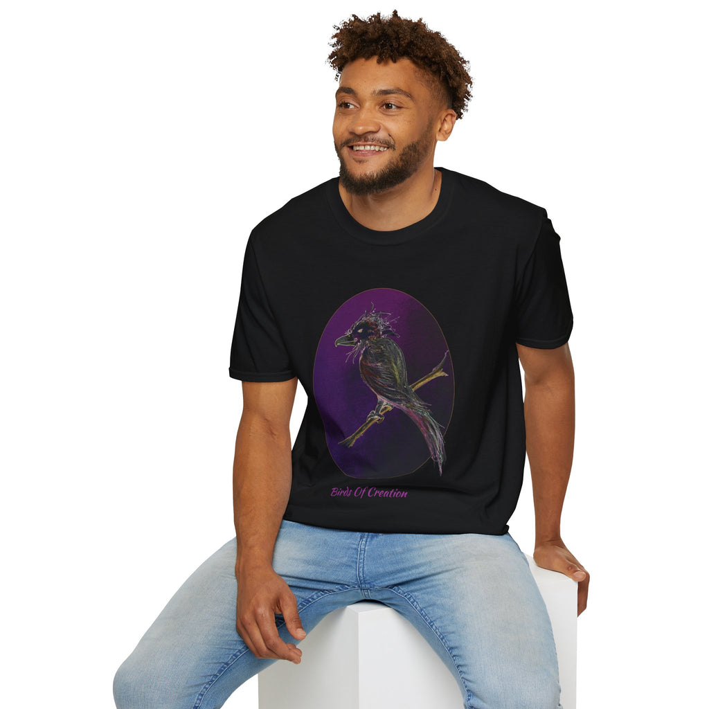 Unisex Softstyle T-Shirt - Birds Of Creation No.1a