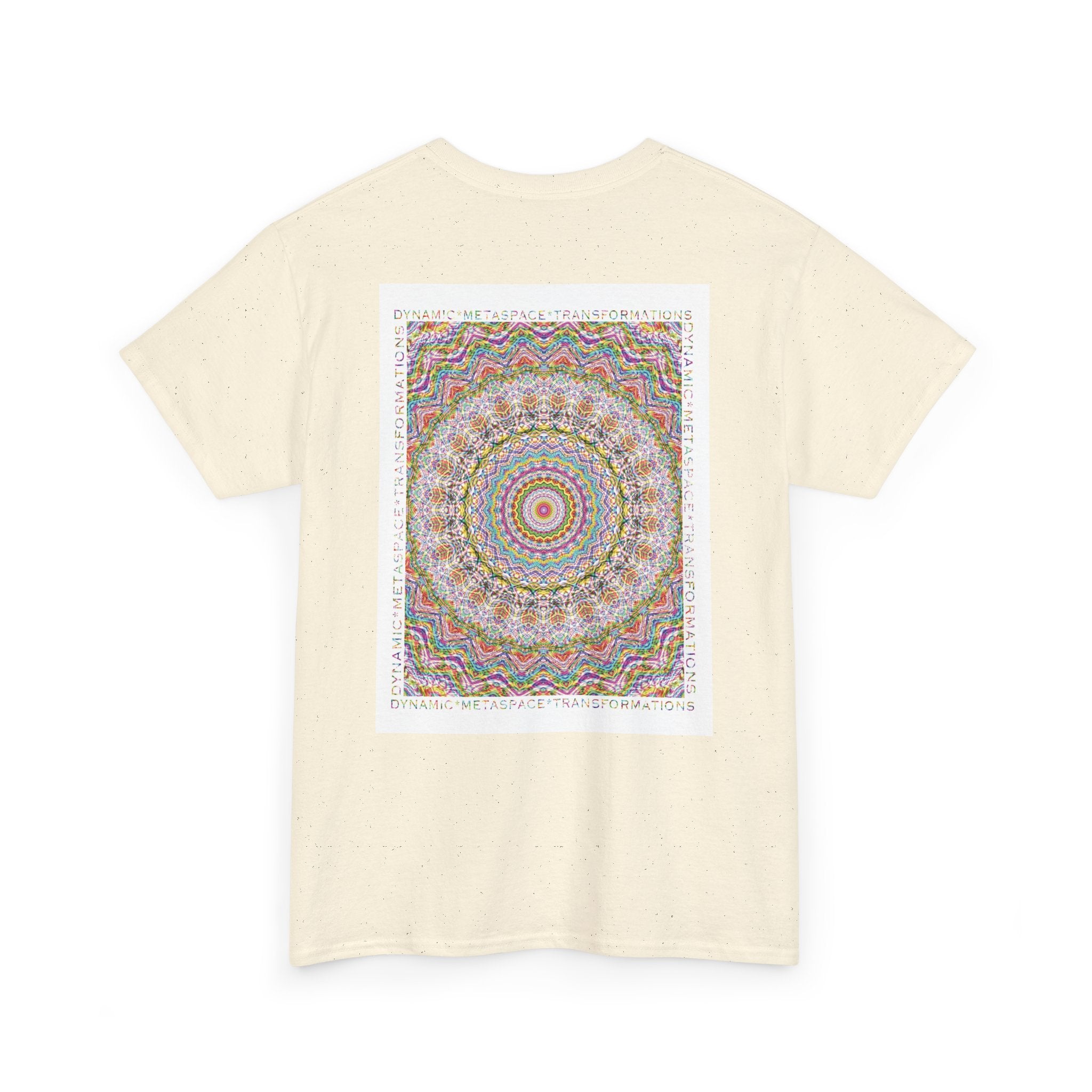 Unisex Heavy Cotton Tee (Back) - DMT Seer No.9