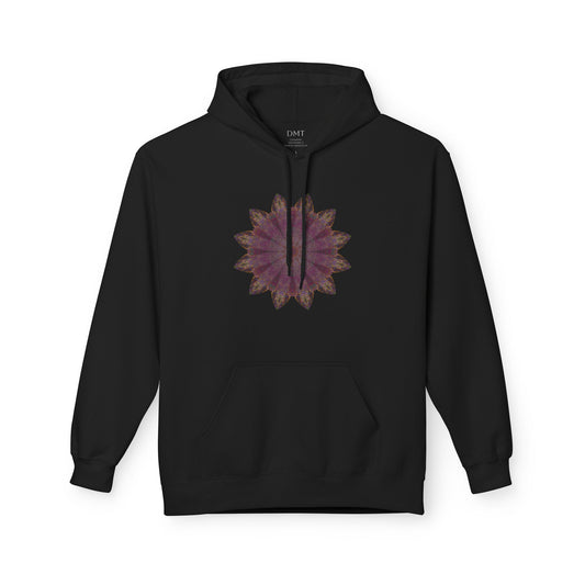 Unisex Midweight Softstyle Fleece Hoodie - Love Light Mandalas No.6