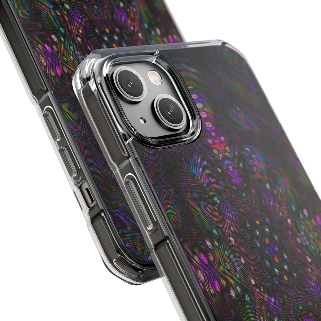 iPhone 14 Magnetic Clear Impact Case - DMT Scribe Tiles No.6
