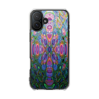 iPhone 16 Magnetic Clear Impact Case - DMT Seer No.2
