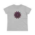 Women's Midweight Cotton Tee - Love Light Mandalas No.15