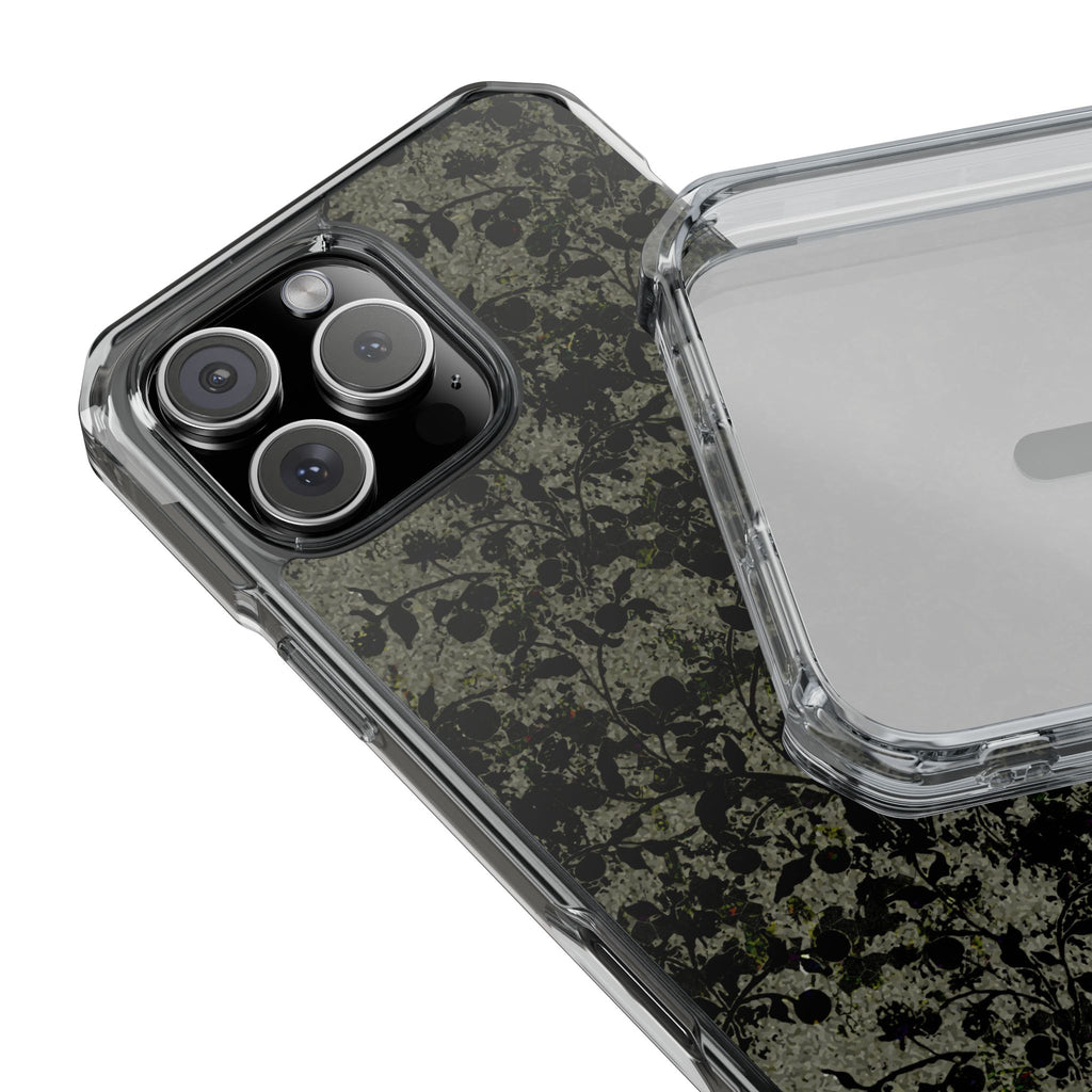 iPhone 16 Magnetic Clear Impact Case - Hidden Weave Series V3 No.25