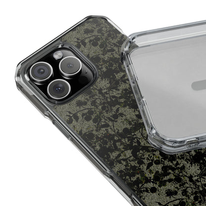iPhone 16 Magnetic Clear Impact Case - Hidden Weave Series V3 No.25