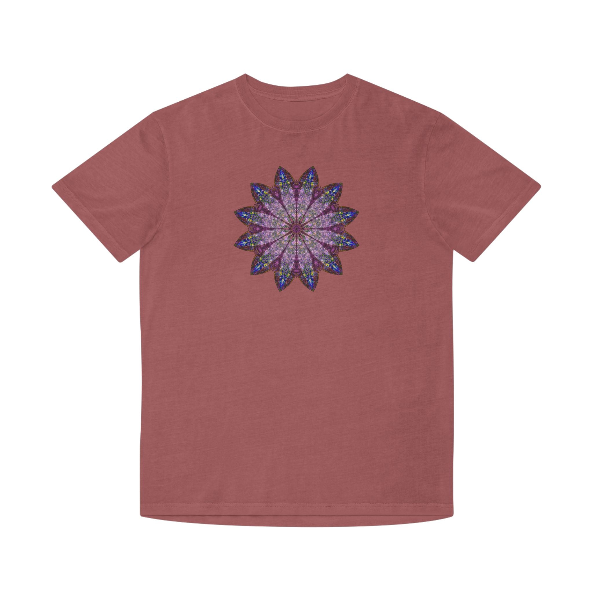 Unisex Faded Shirt - Love Light Mandalas No.17