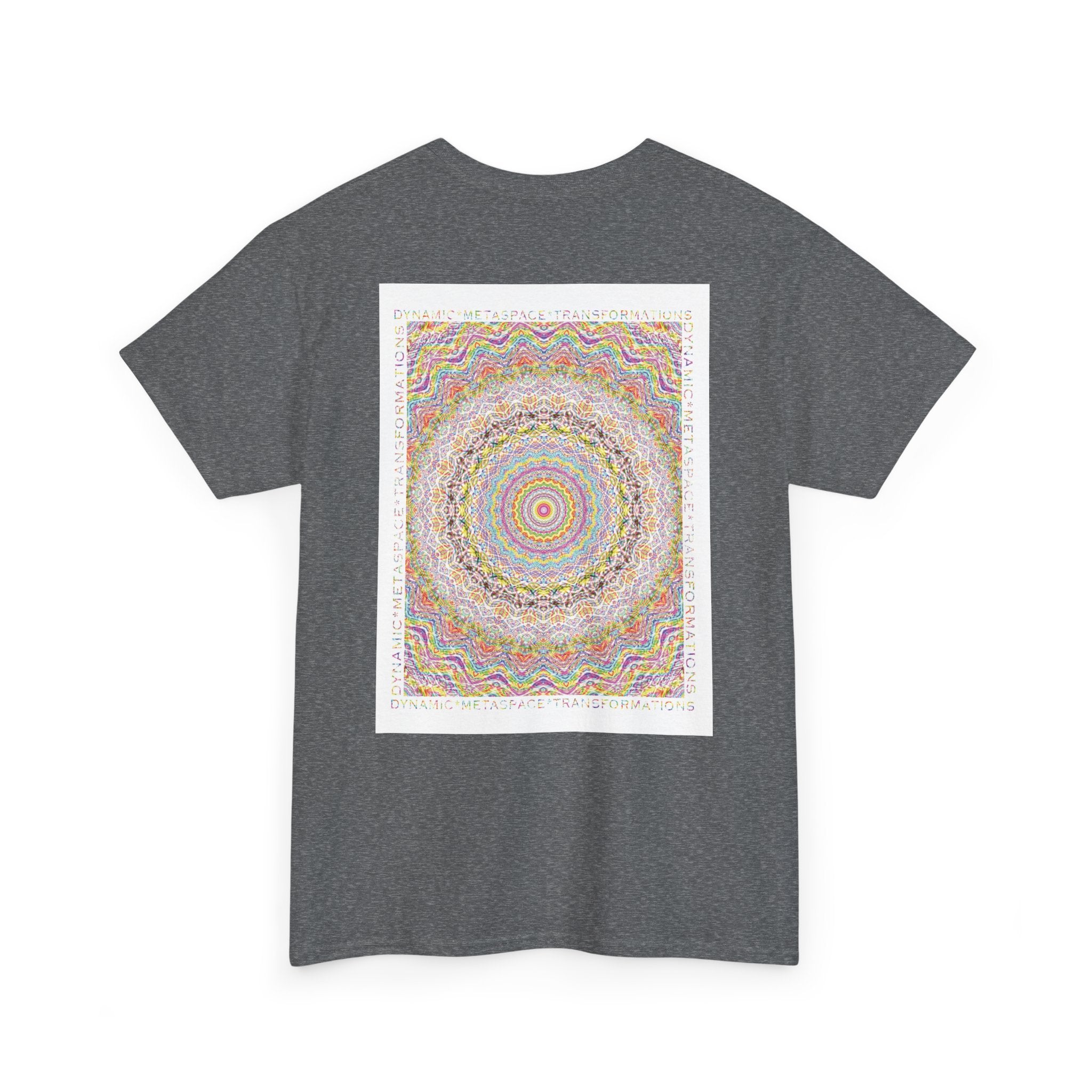 Unisex Heavy Cotton Tee (Back) - DMT Seer No.11