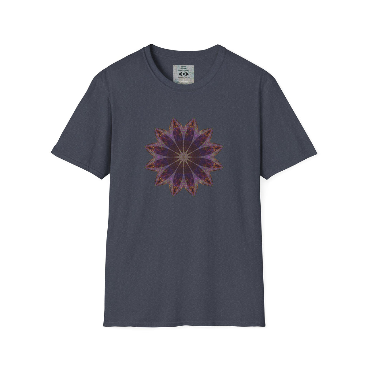 Unisex Softstyle T-Shirt - Love Light Mandalas No.11