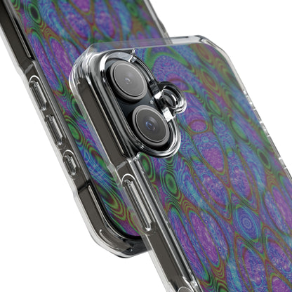 iPhone 16 Magnetic Clear Impact Case - DMT Seer No.17