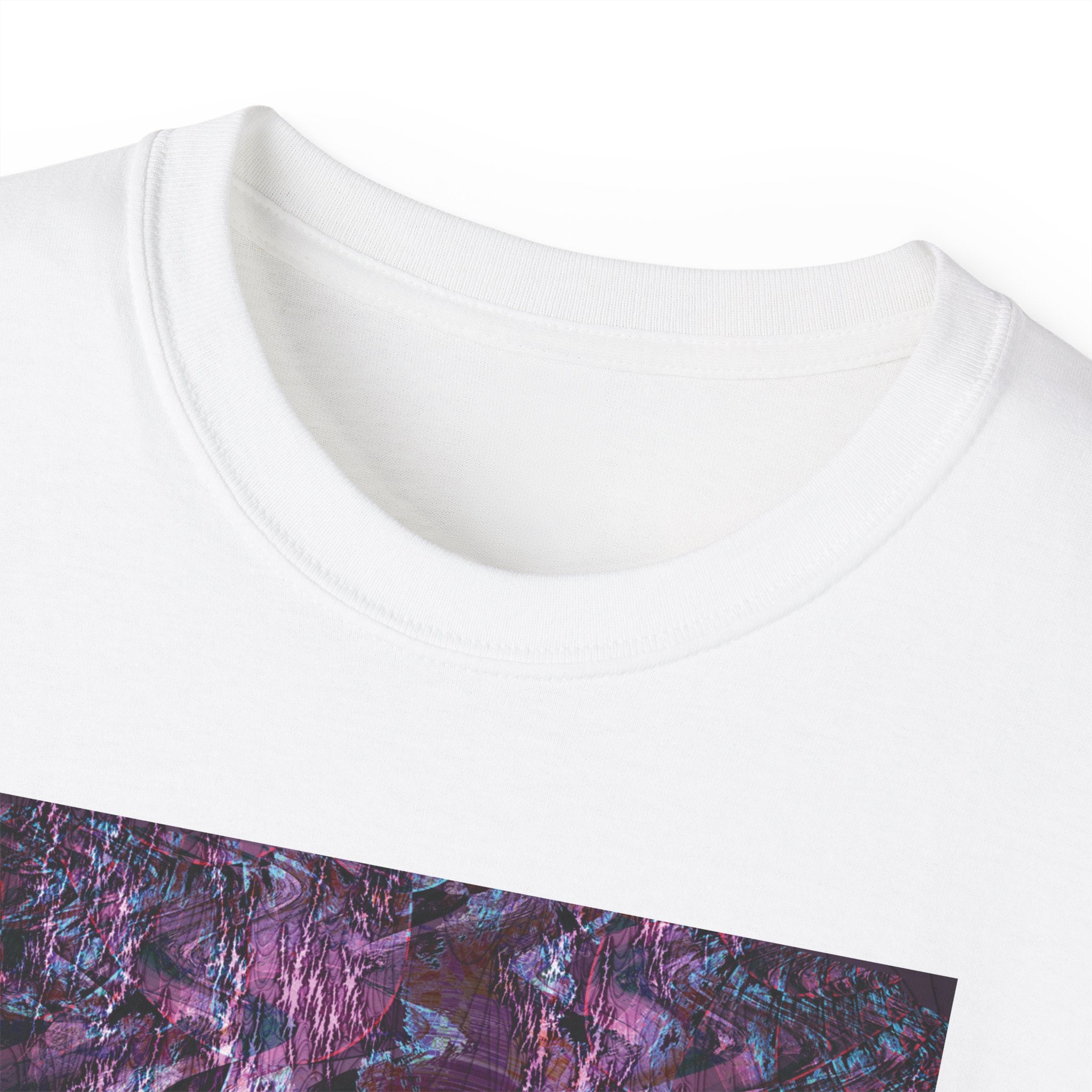 Unisex Ultra Cotton Tee - Love Light Fractals No.6