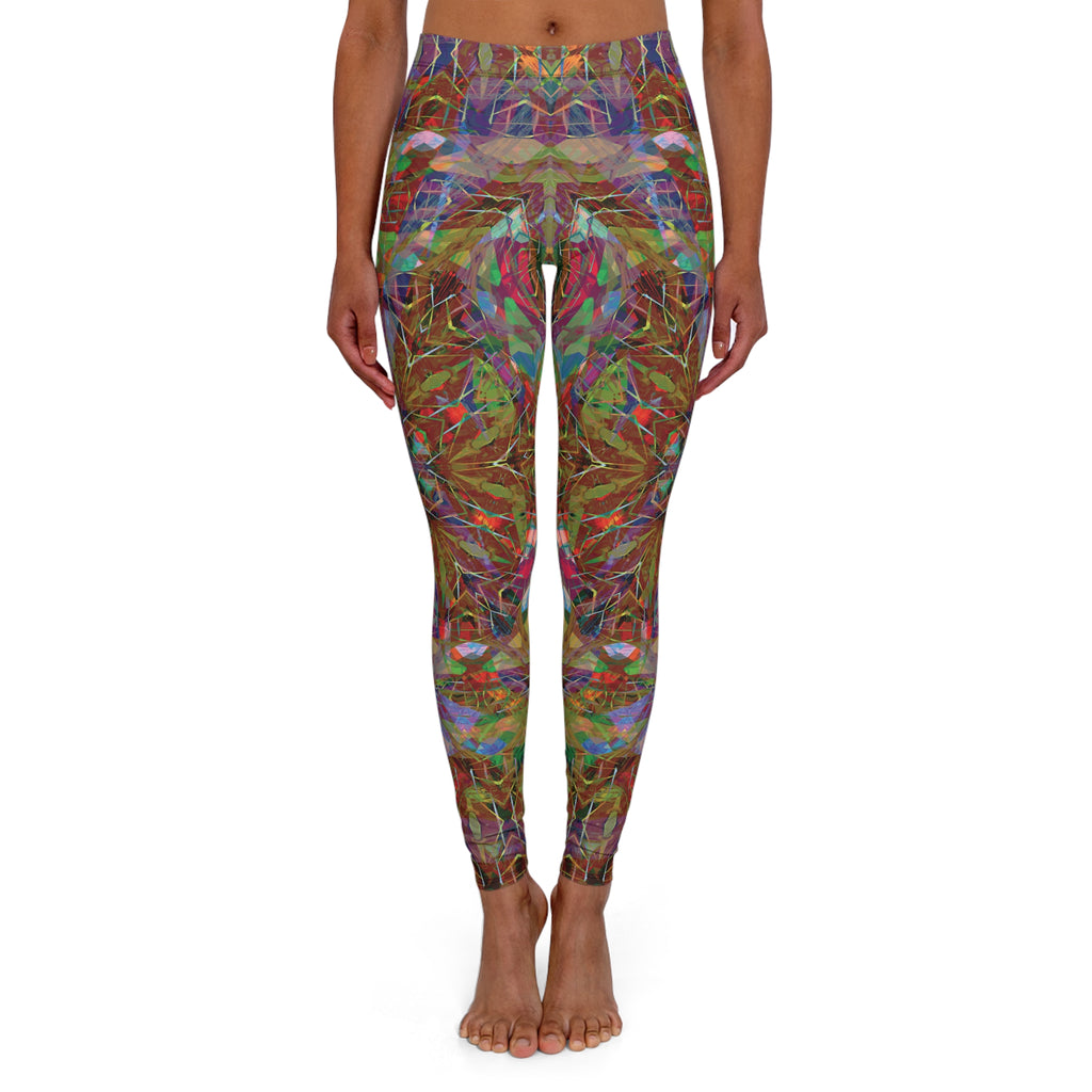 Spandex Leggings - Mandala Series No.15