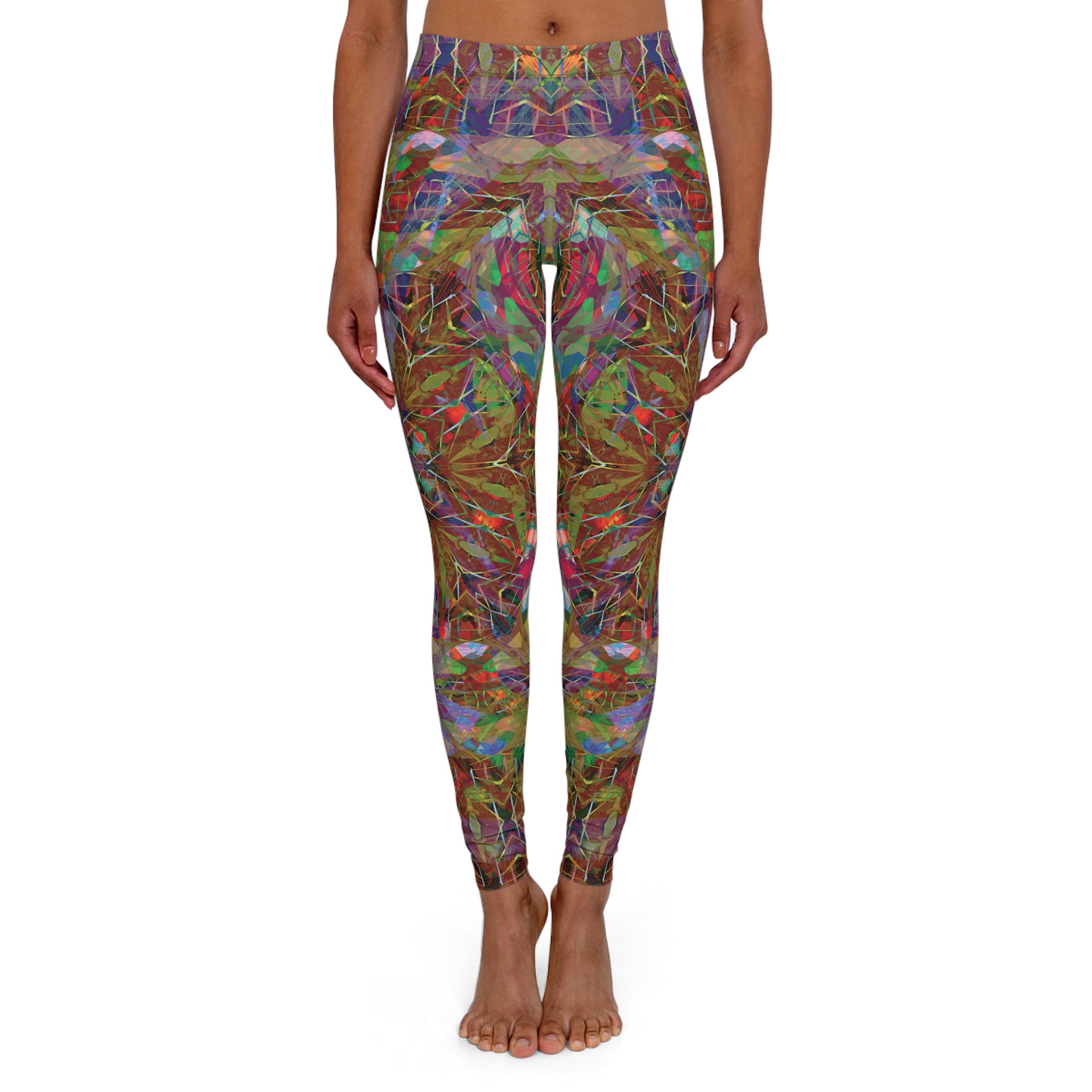 Spandex Leggings - Mandala Series No.15