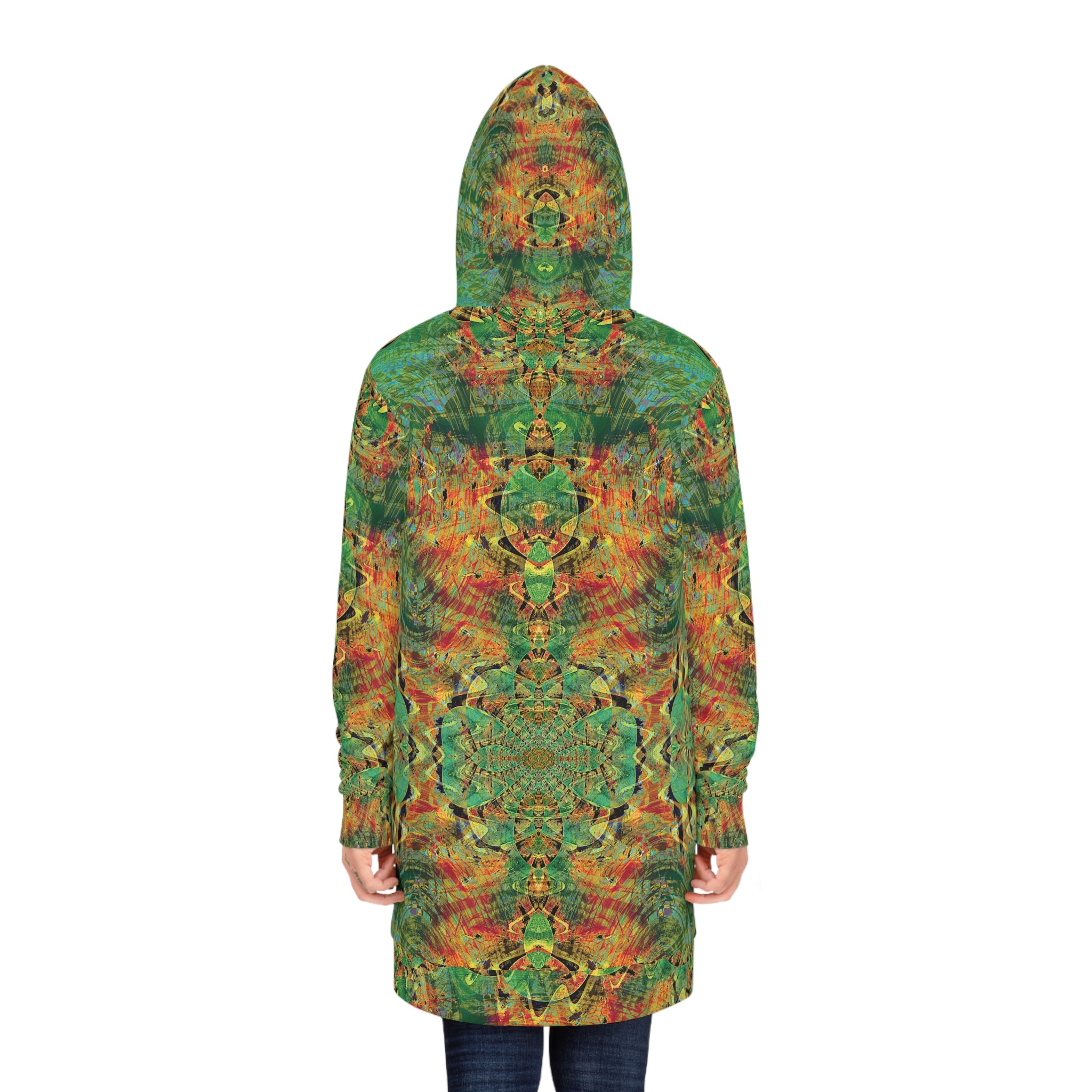 Women's Hoodie Dress - Love Light Fractals No.3