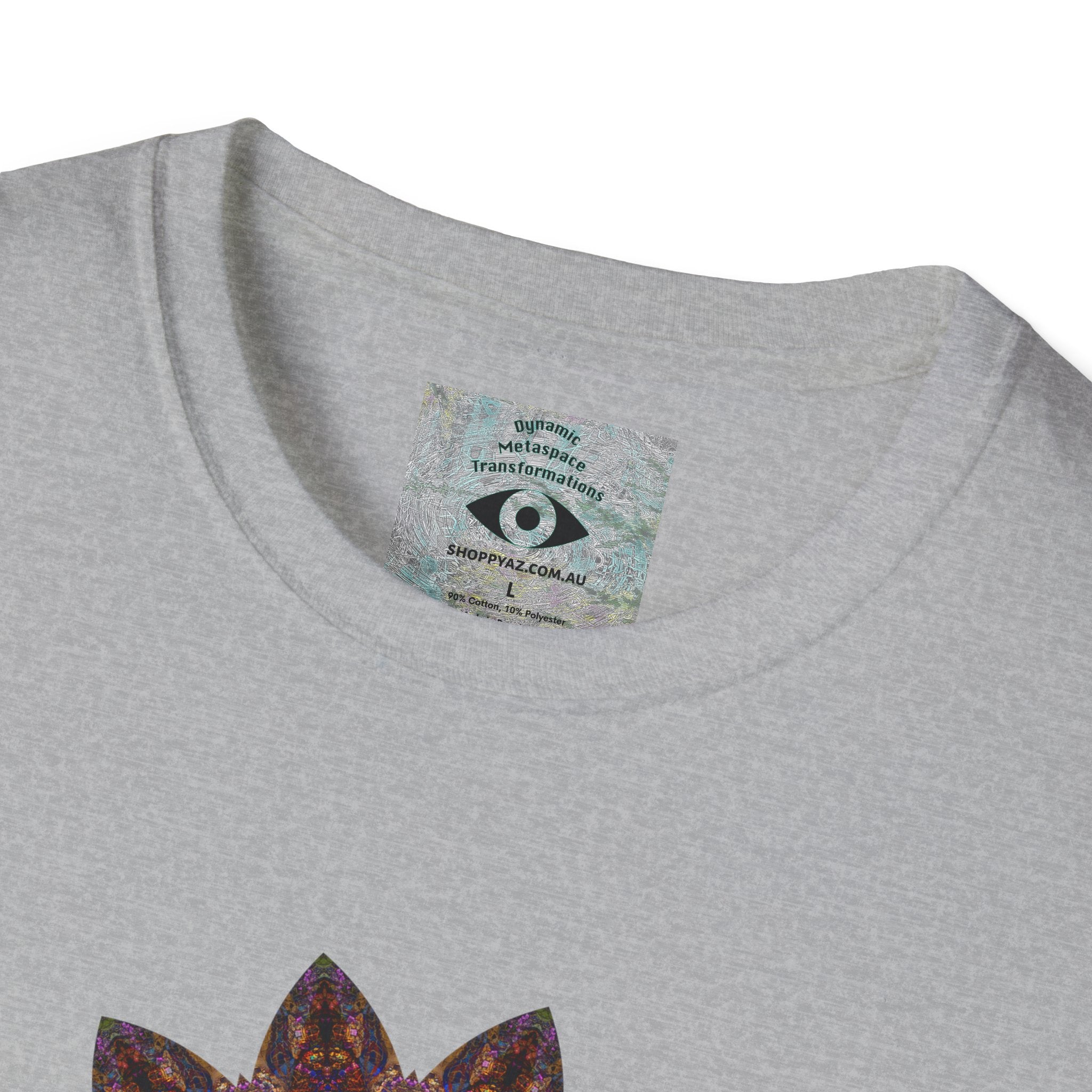 Unisex Softstyle T-Shirt - Love Light Mandalas No.5