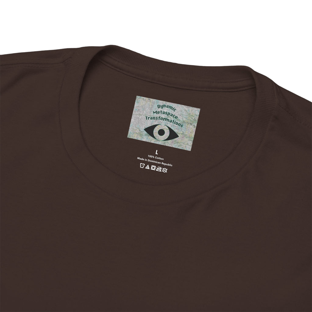 Unisex Heavy Cotton Tee (Back) - DMT Seer No.1