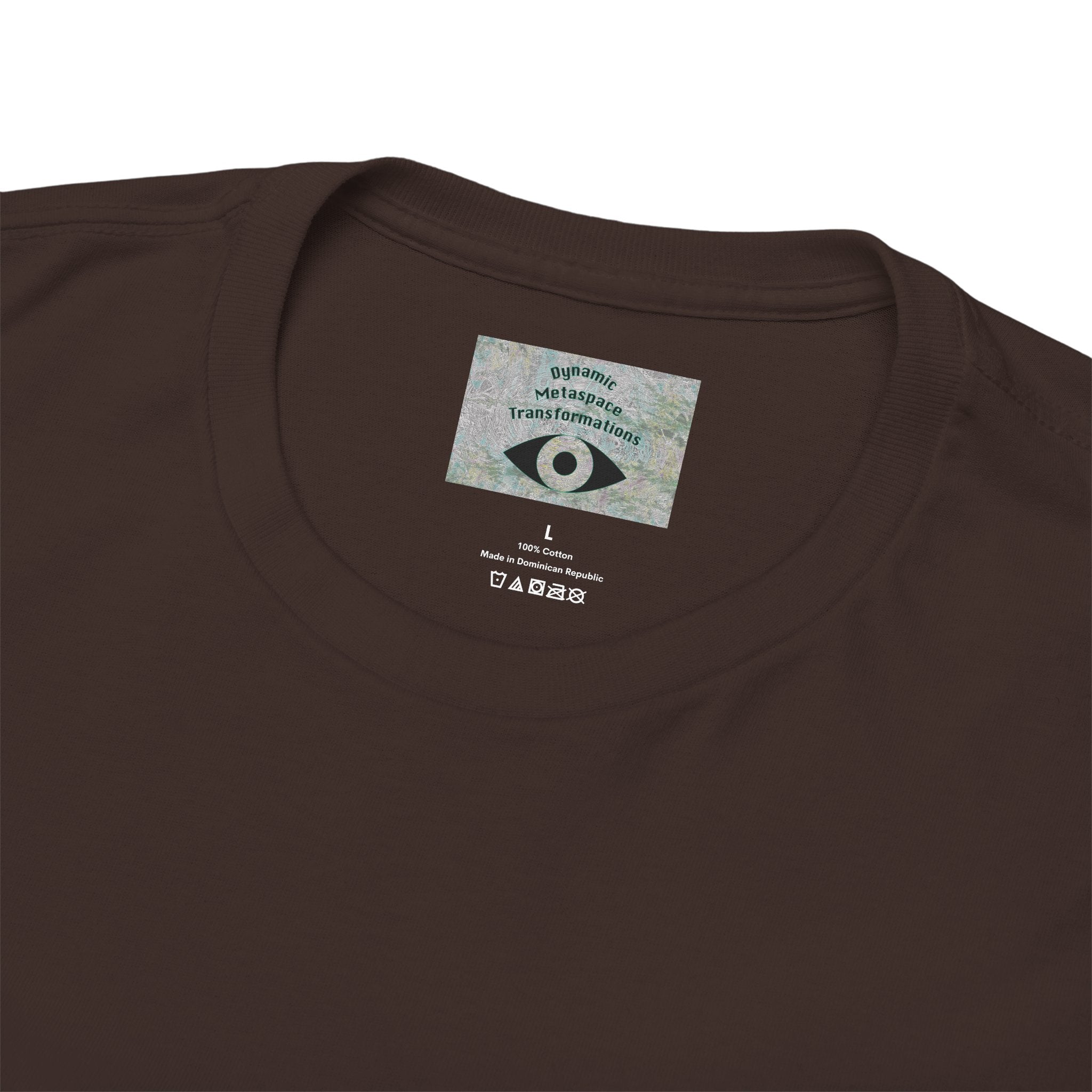 Unisex Heavy Cotton Tee (Back) - DMT Seer No.1