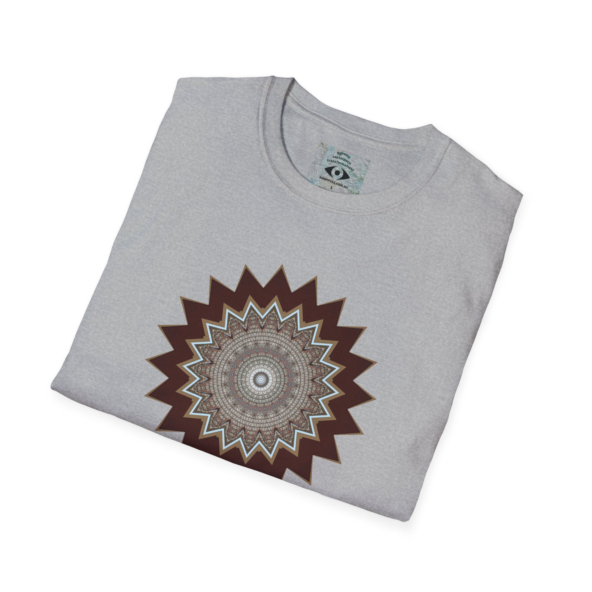 Unisex Softstyle T-Shirt - Mycelium Mandalas No.1