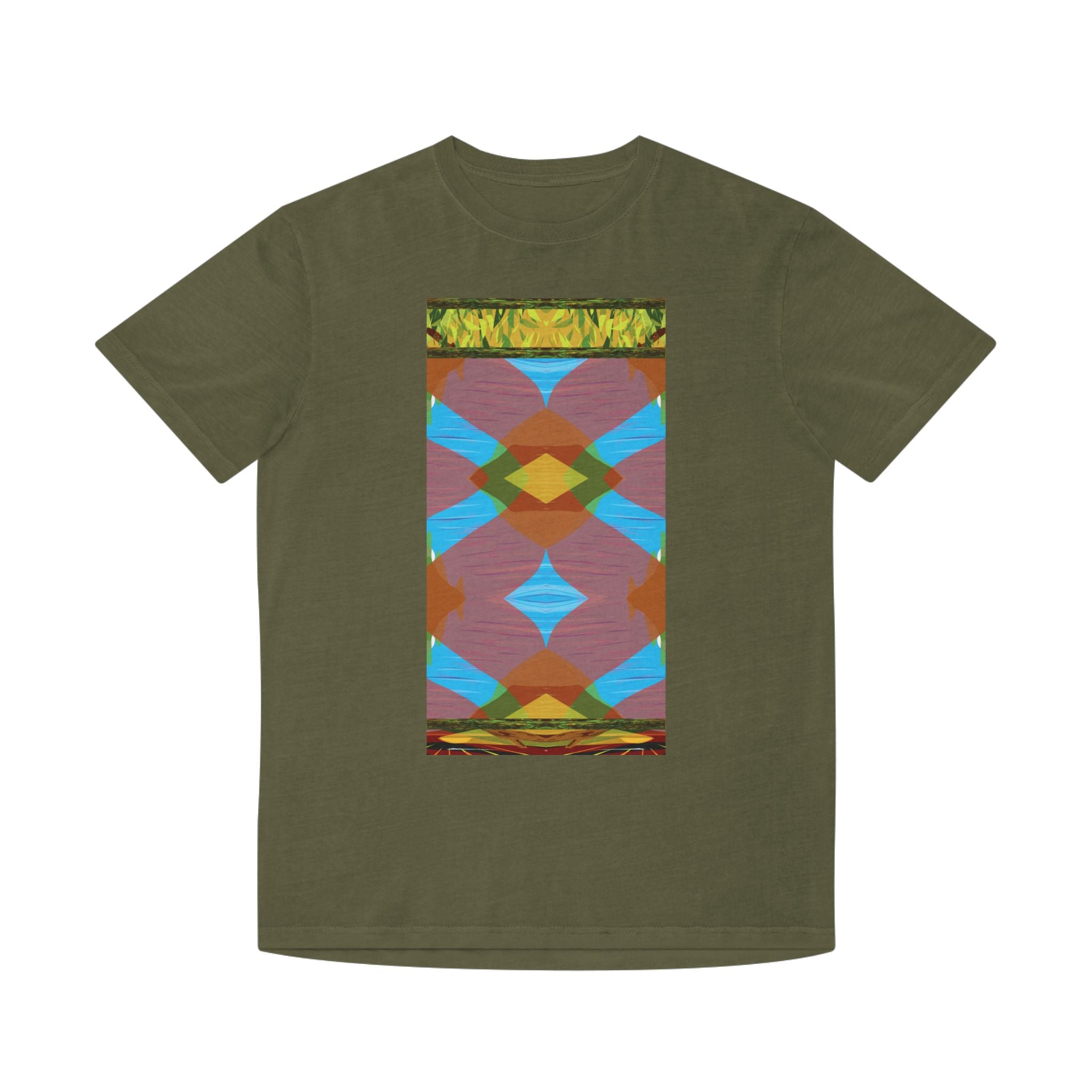 Unisex Faded Shirt -The Traveller Series (Autumn Abstract)