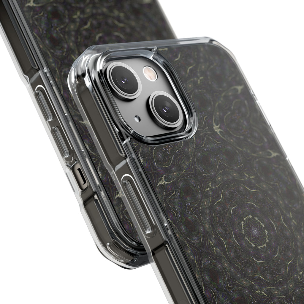 iPhone 14 Magnetic Clear Impact Case - P5 Kaleidoscopic No.18