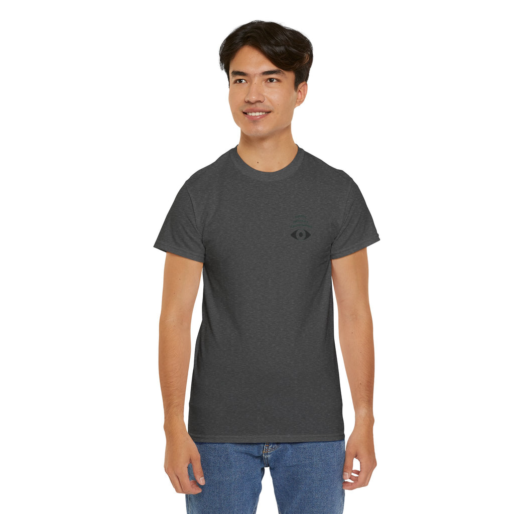 Unisex Heavy Cotton Tee (Back) - DMT Seer No.7