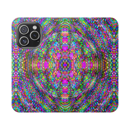 iPhone 15 Flip Case - DMT Scribe Tiles No.4