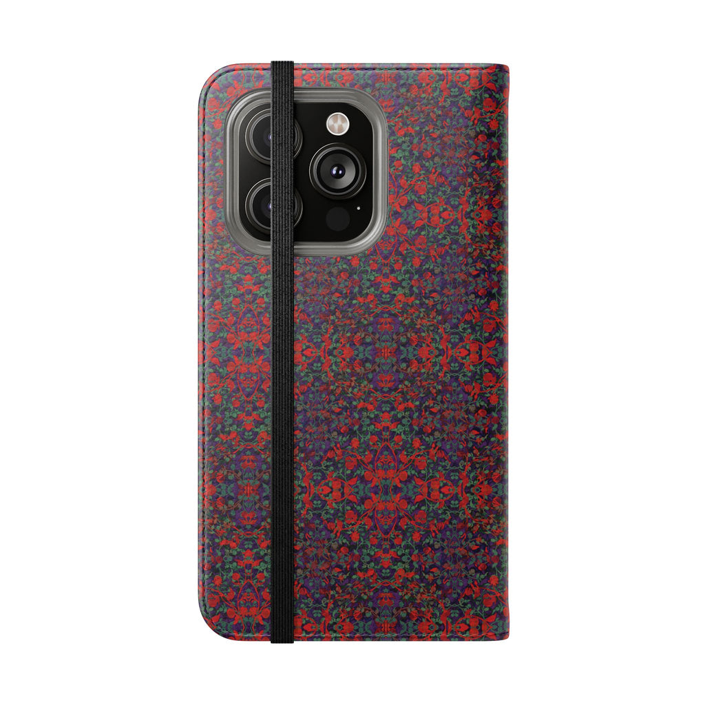iPhone 14 Flip Case - Hidden Weave Series No.25