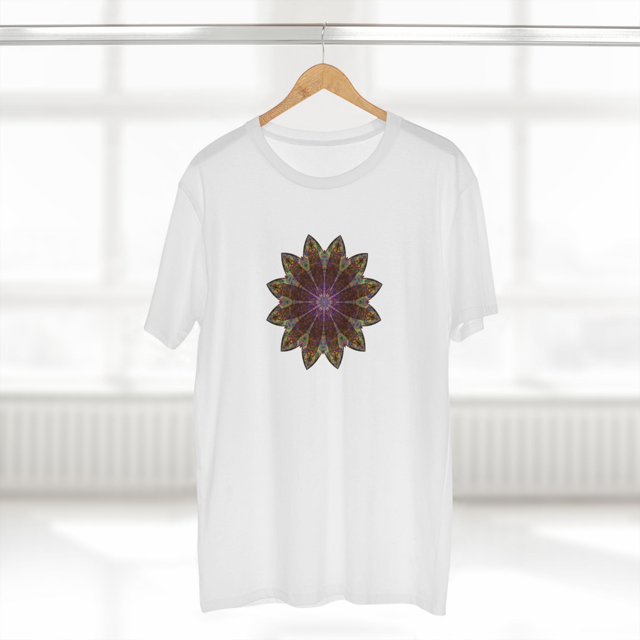 Men's Staple Tee - Love Light Mandalas No.13