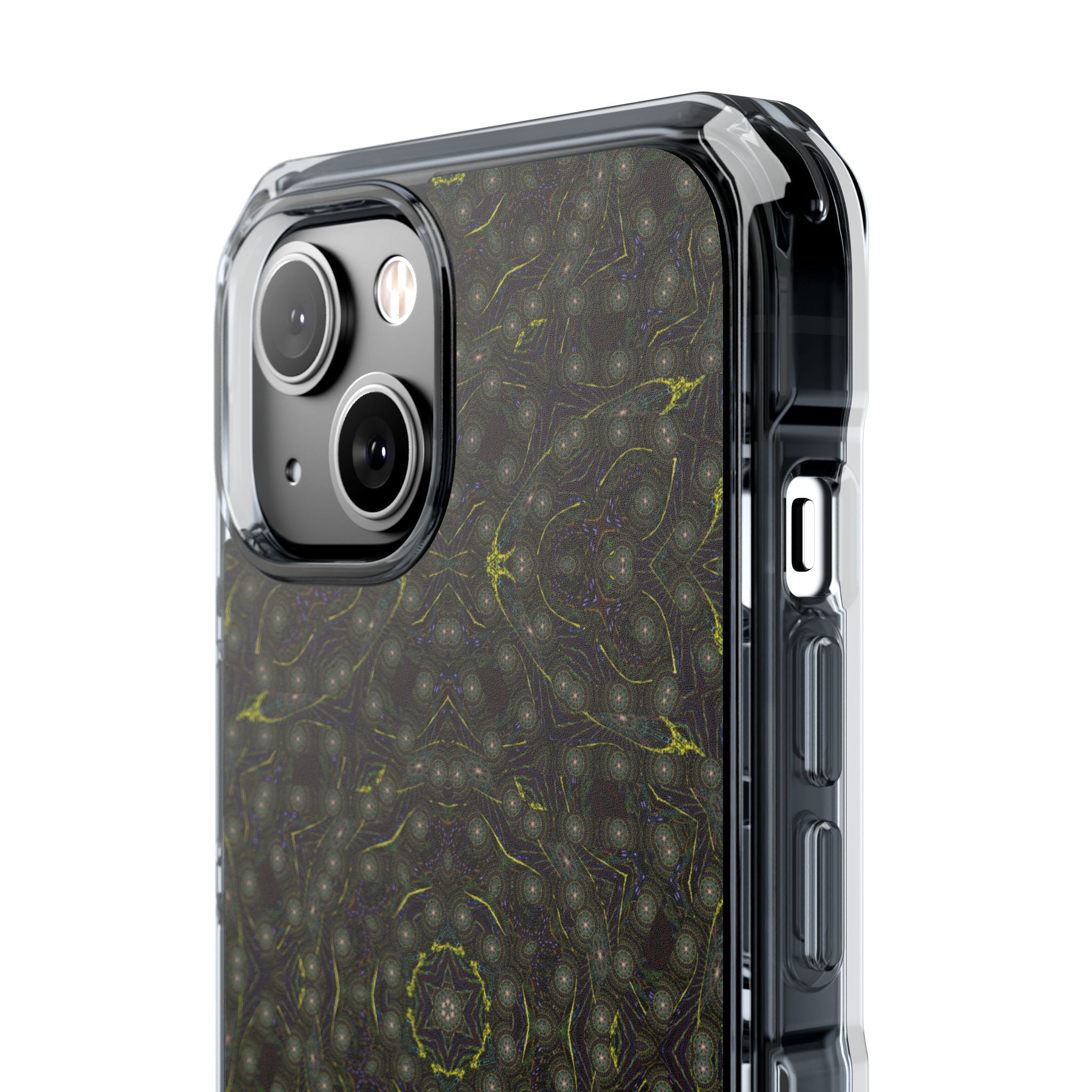 iPhone 14 Magnetic Clear Impact Case - P5 Kaleidoscopic No.2