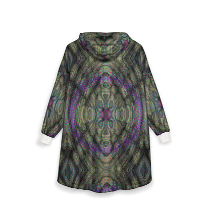 Unisex Hooded Blanket - DMT Seer No. 16