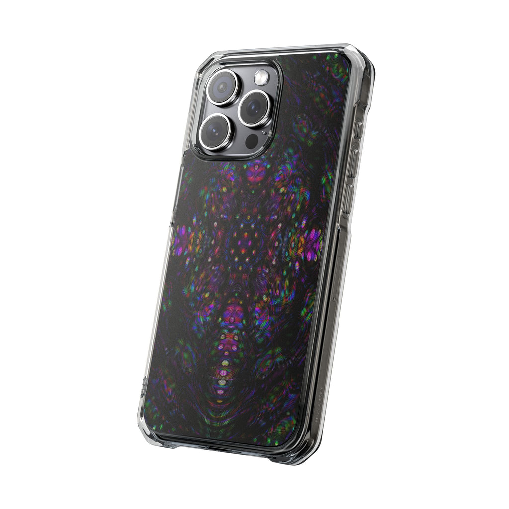 iPhone 15 Magnetic Clear Impact Case - DMT Scribe Tiles No.3