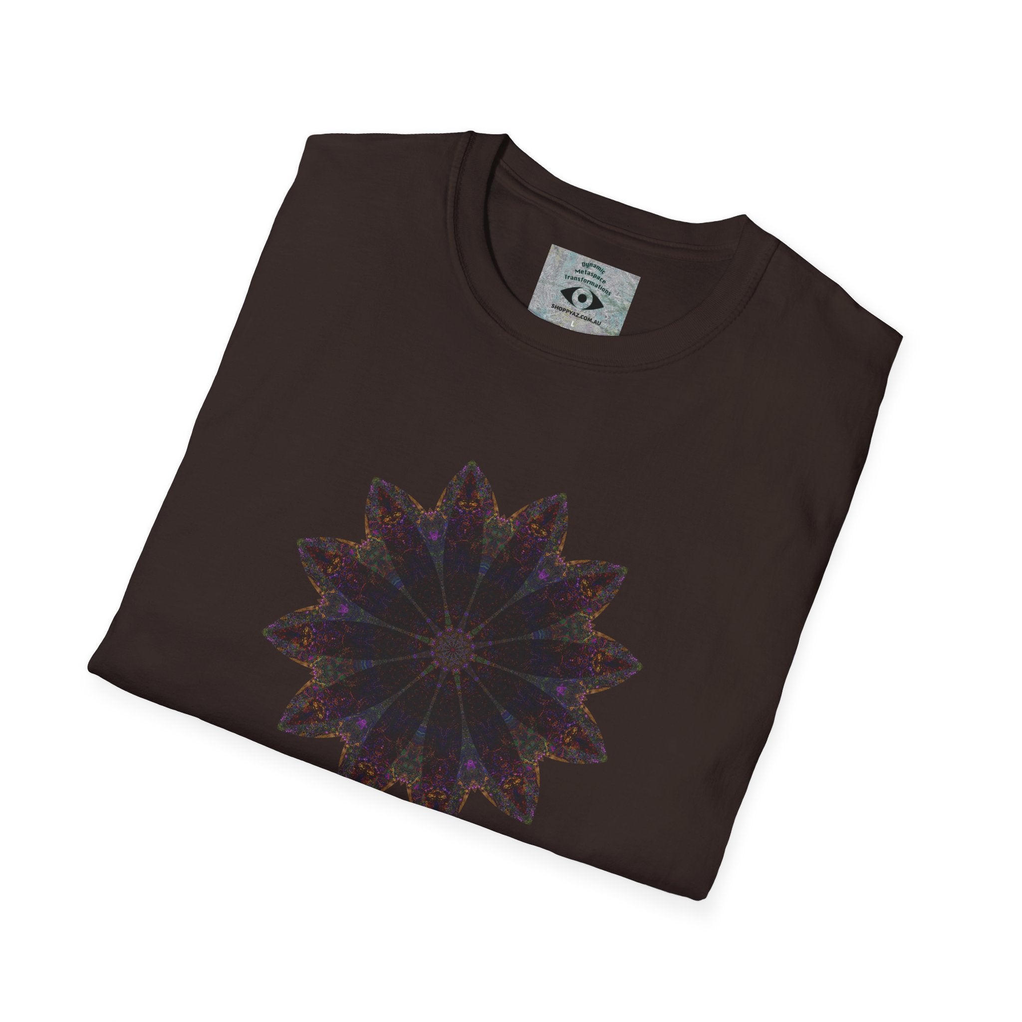 Unisex Softstyle T-Shirt - Love Light Mandalas No.10
