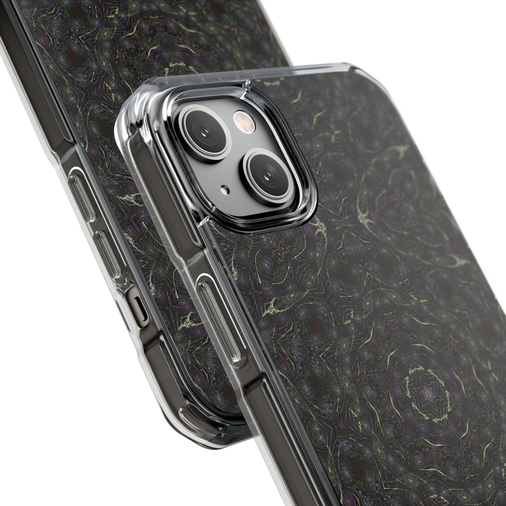 iPhone 14 Magnetic Clear Impact Case - P5 Kaleidoscopic No.18