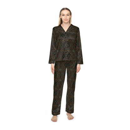 Women's Satin Pajamas - DK Series No.14