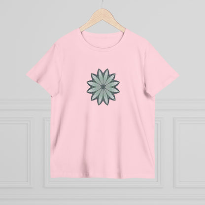 Women’s Maple Tee - Love Light Mandalas No.22