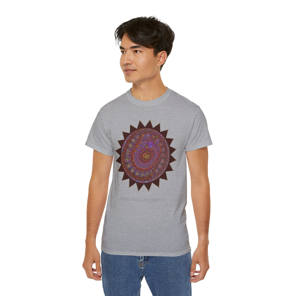 Unisex Ultra Cotton Tee - Mycelium Mandalas No.M18K4