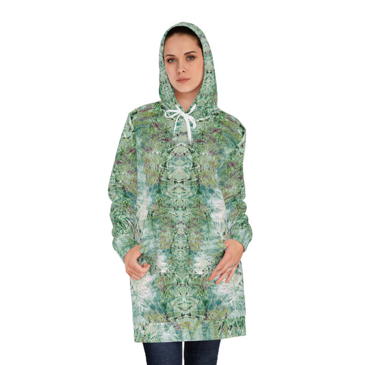 Women's Hoodie Dress - Love Light Fractals No.7