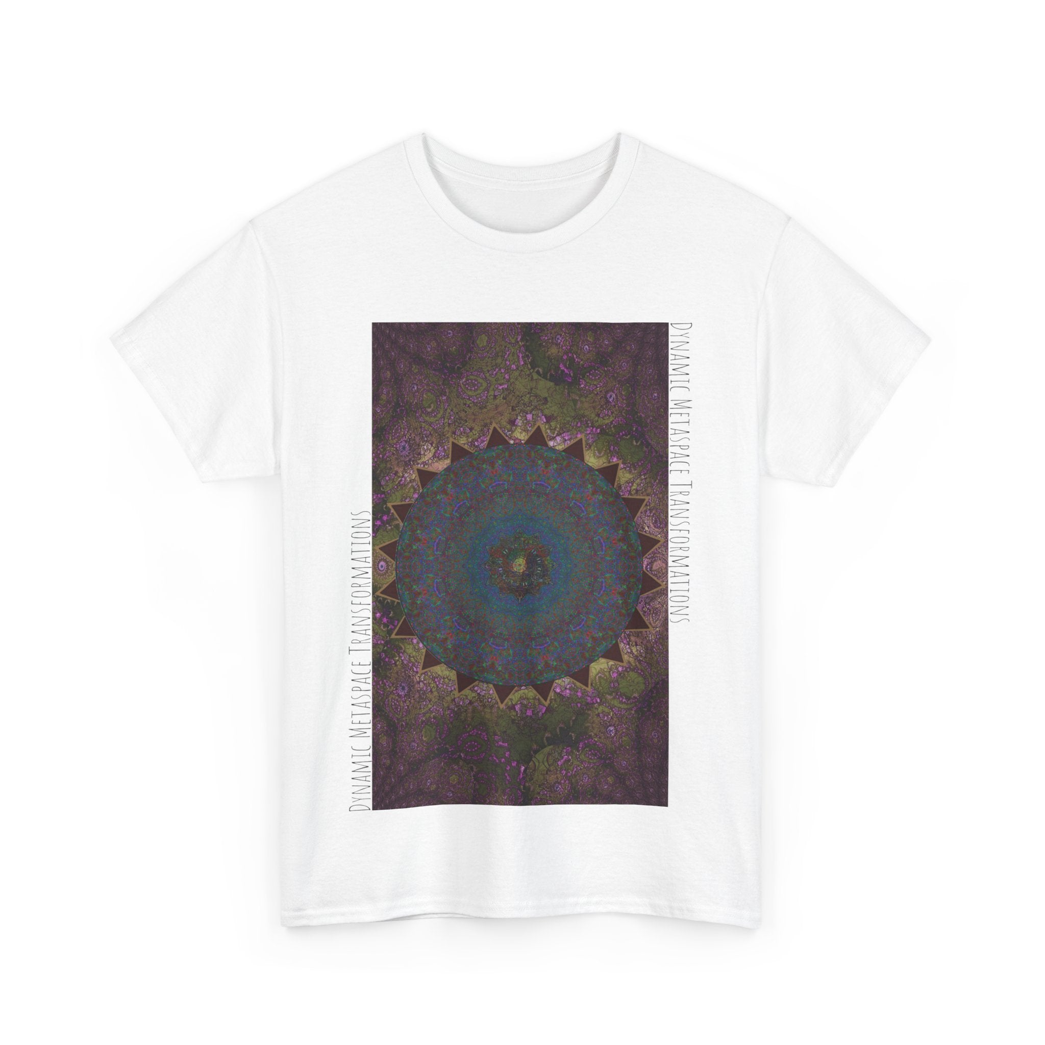 Unisex Heavy Cotton Tee - Love Light Spheres No. L8S1