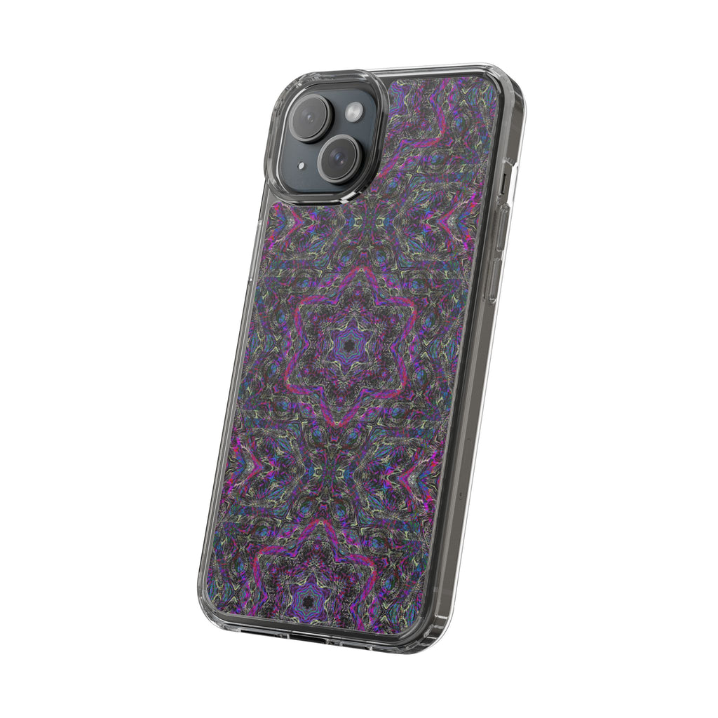 iPhone 15 Clear Case – P5 Kaleidoscopic No.33