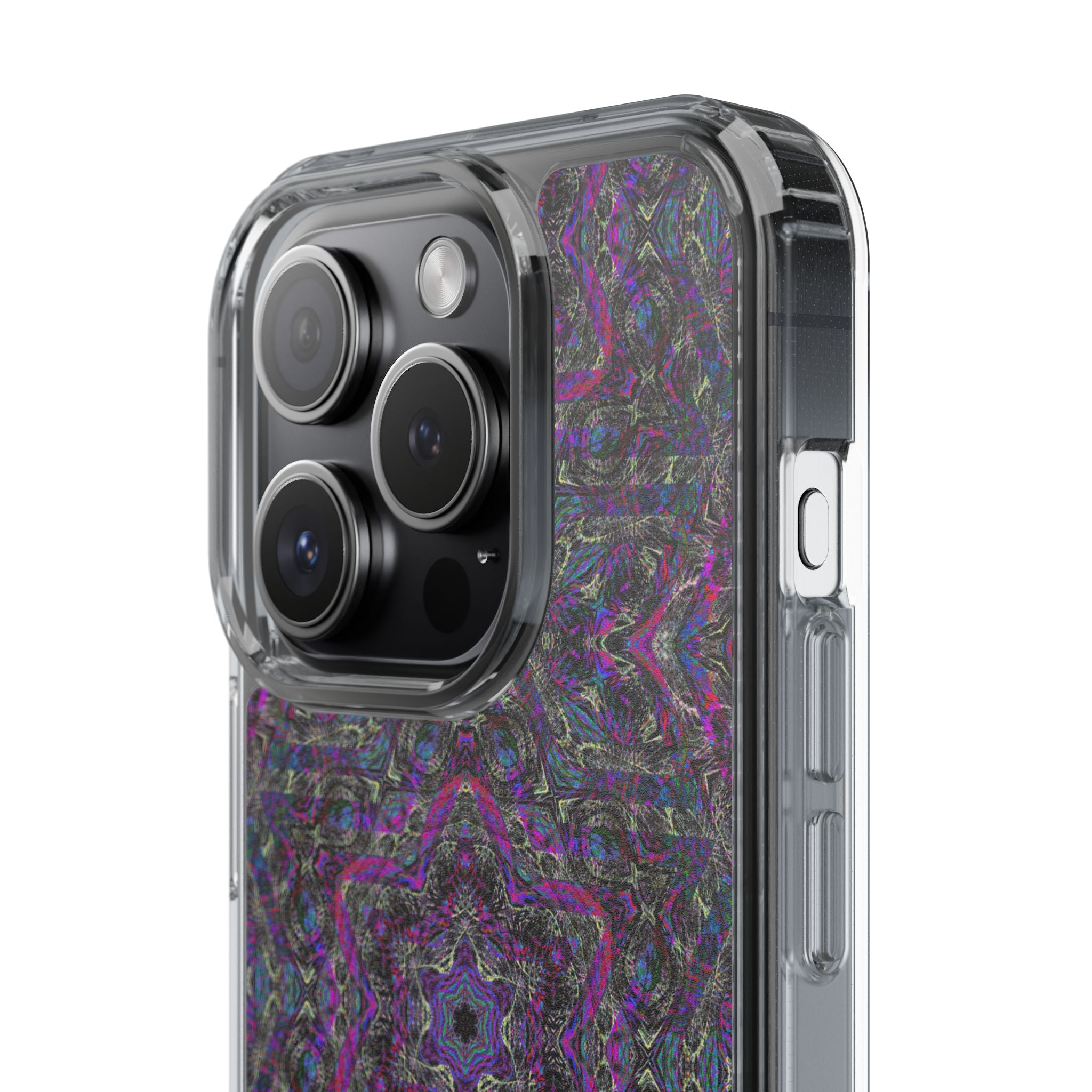 iPhone 15 Clear Case – P5 Kaleidoscopic No.33