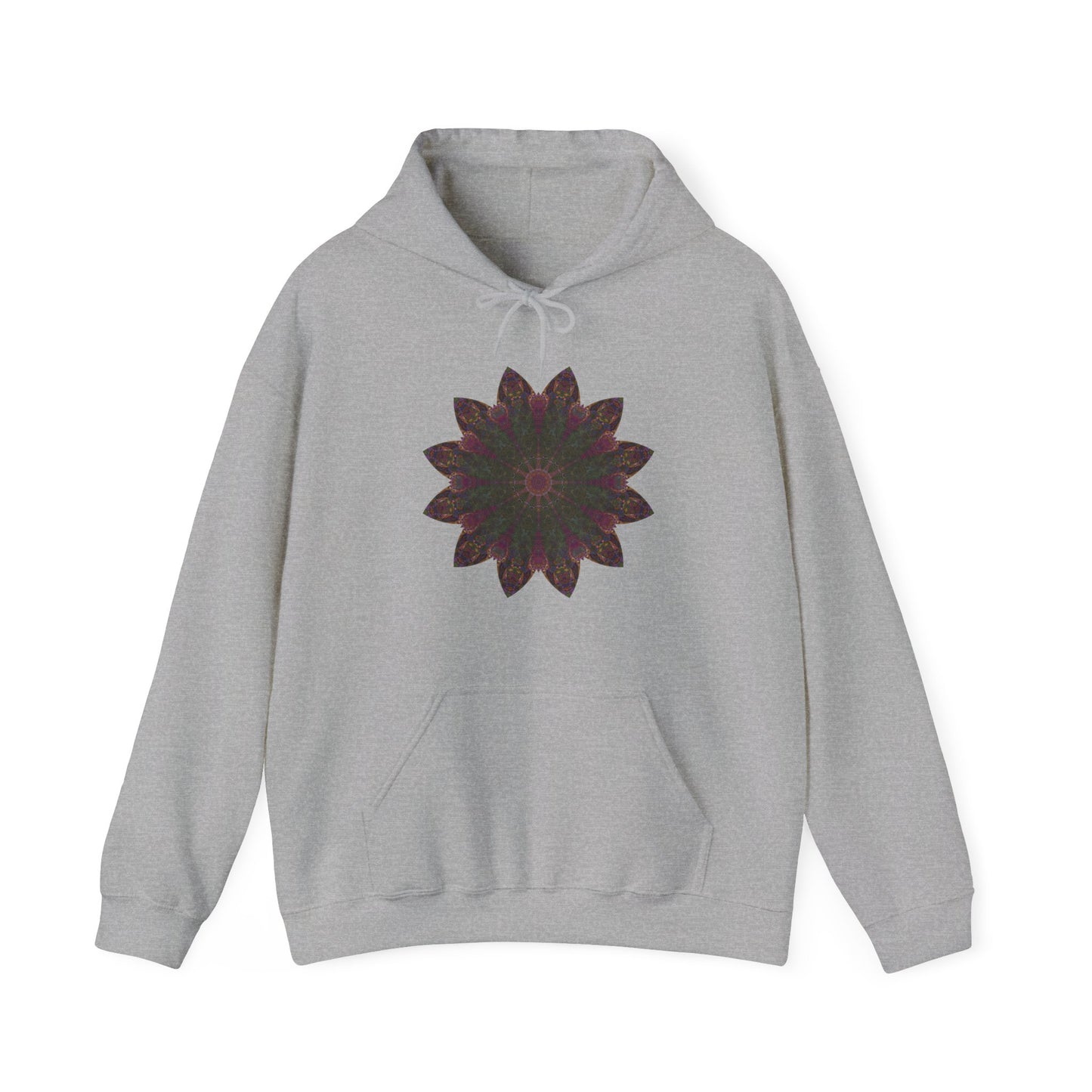 Unisex Heavy Blend™ Hooded Sweatshirt - Love Light Mandalas No.7