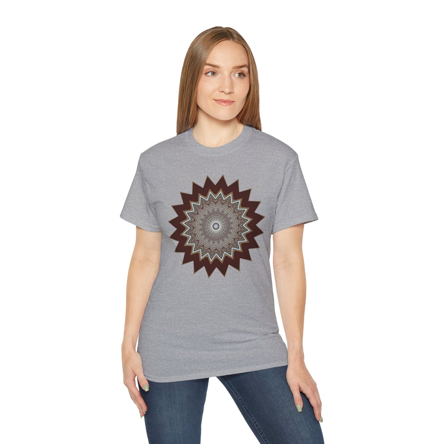 Unisex Ultra Cotton Tee - Mycelium Mandalas No.1
