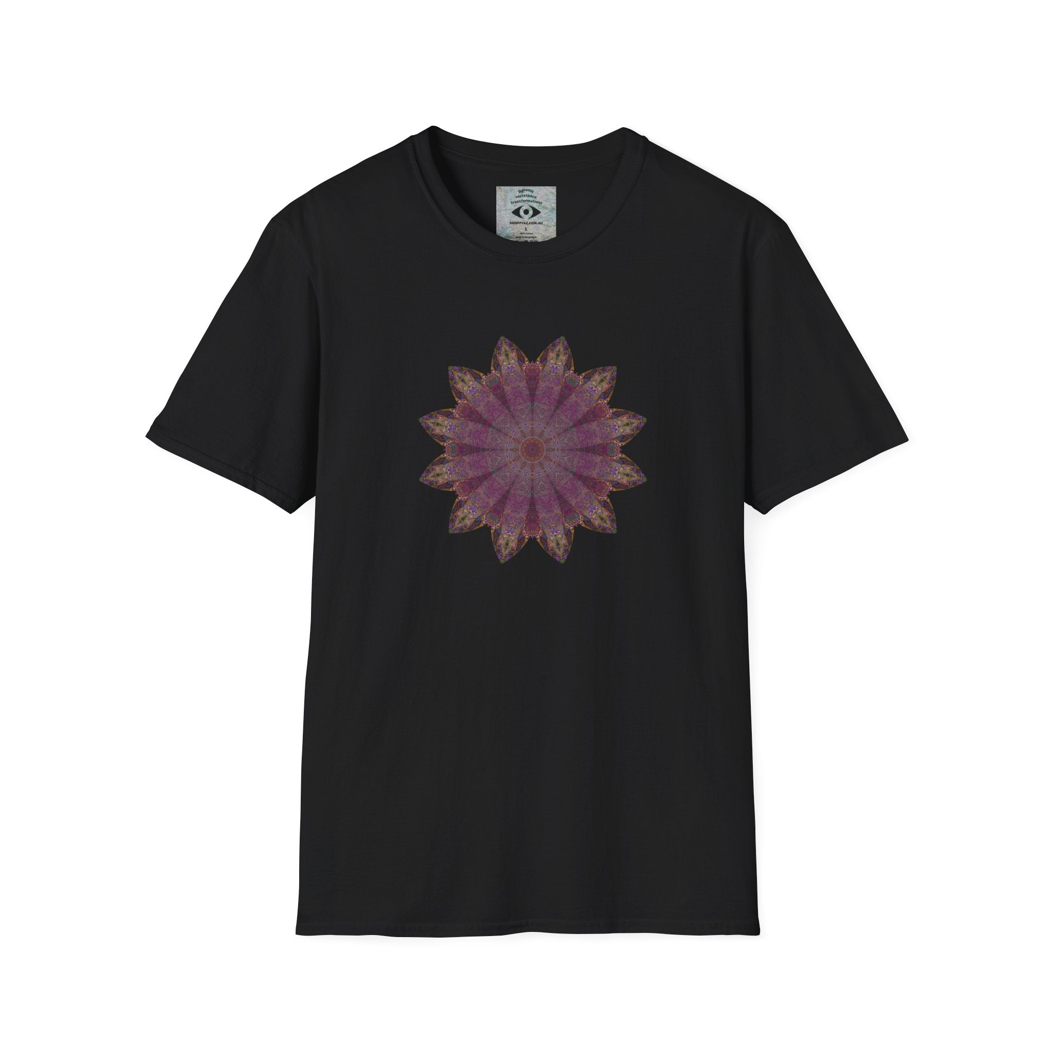 Unisex Softstyle T-Shirt - Love Light Mandalas No.6