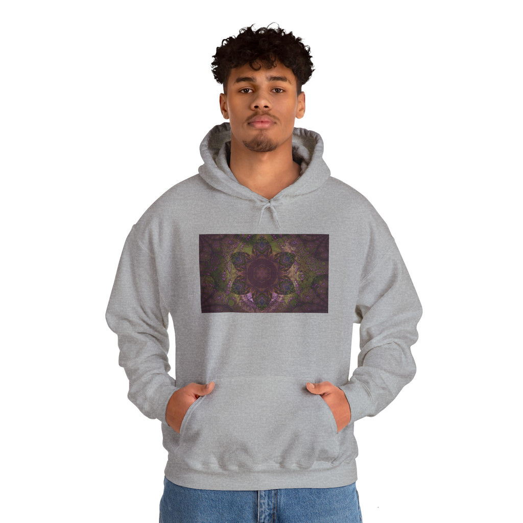 Unisex Heavy Blend™ Hooded Sweatshirt - Love Light Flowers No.L8LM3