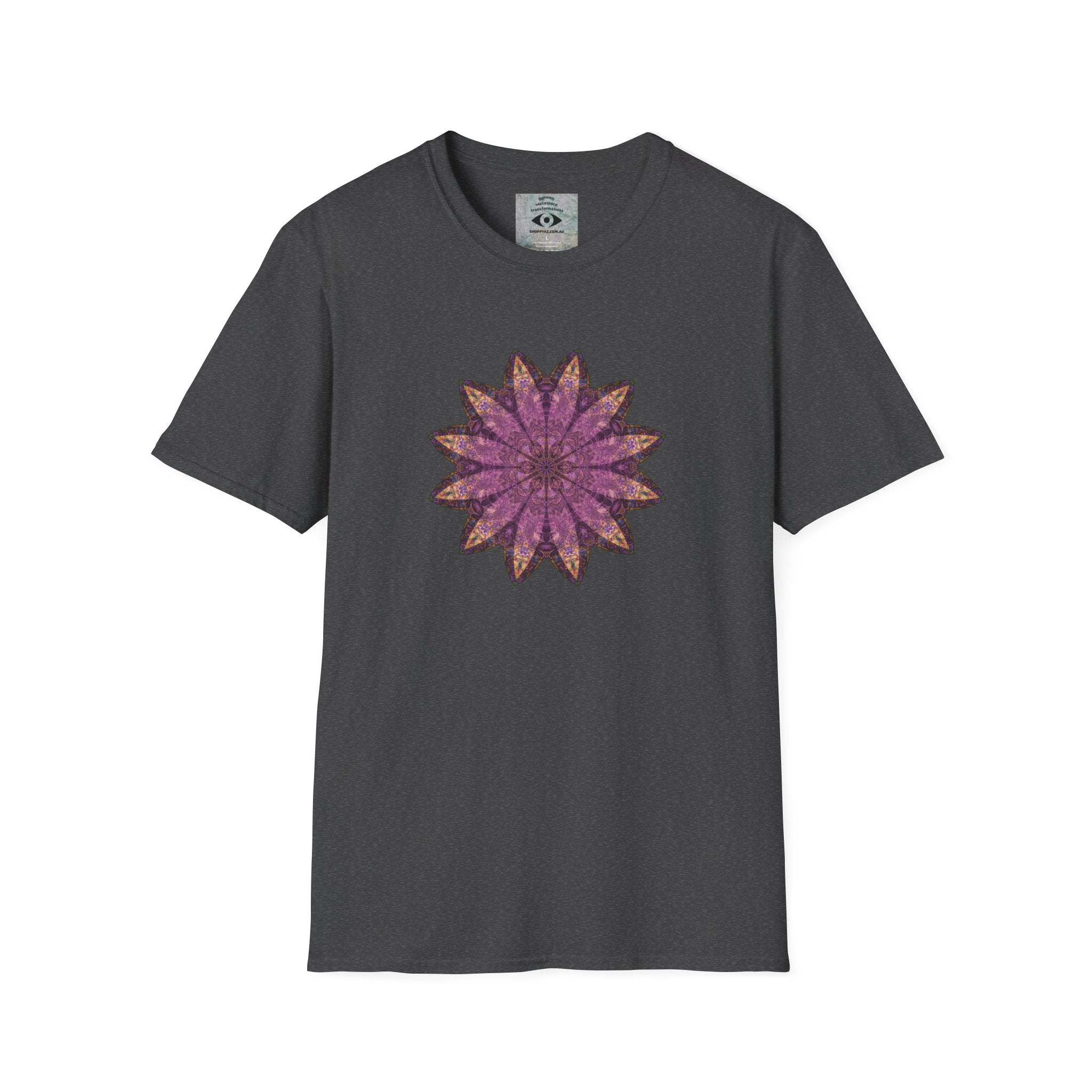 Unisex Softstyle T-Shirt - Love Light Mandalas No.16