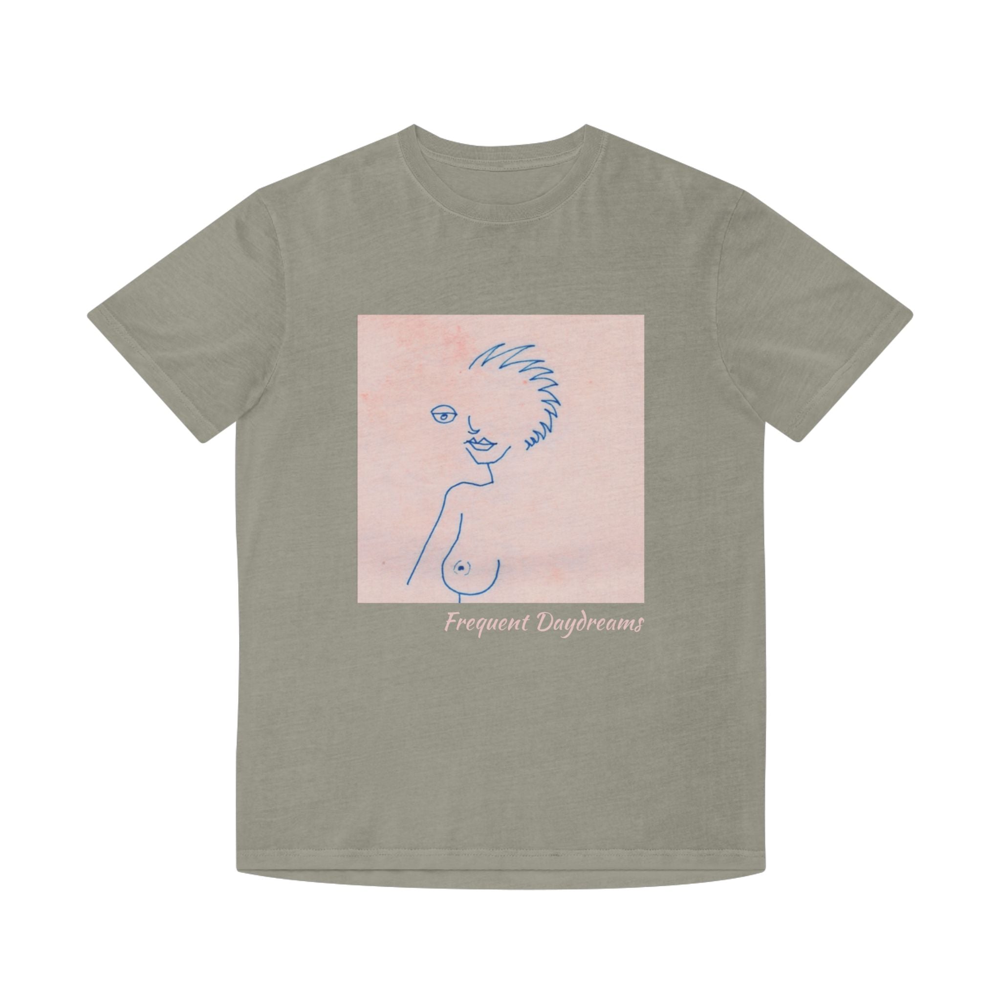 Unisex Faded Shirt - Frequent Daydreams Sketch No.46