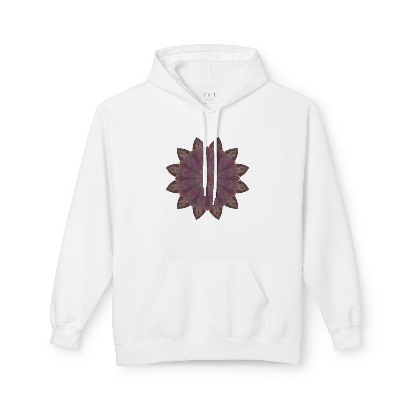 Unisex Midweight Softstyle Fleece Hoodie - Love Light Mandalas No.6