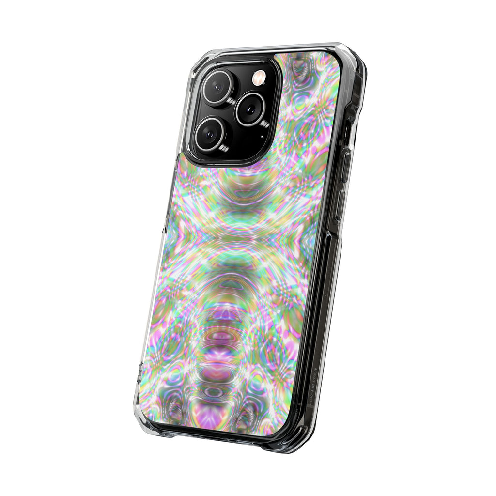 iPhone 14 Magnetic Clear Impact Case - DMT Scribe Tiles No.7