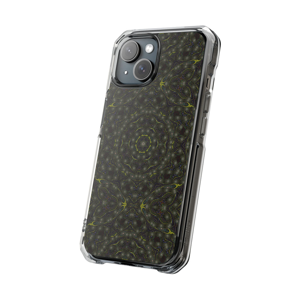 iPhone 15 Magnetic Clear Impact Case - P5 Kaleidoscopic No.2