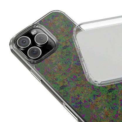 iPhone 16 Clear Case – Hidden Weave Series V3 No.24