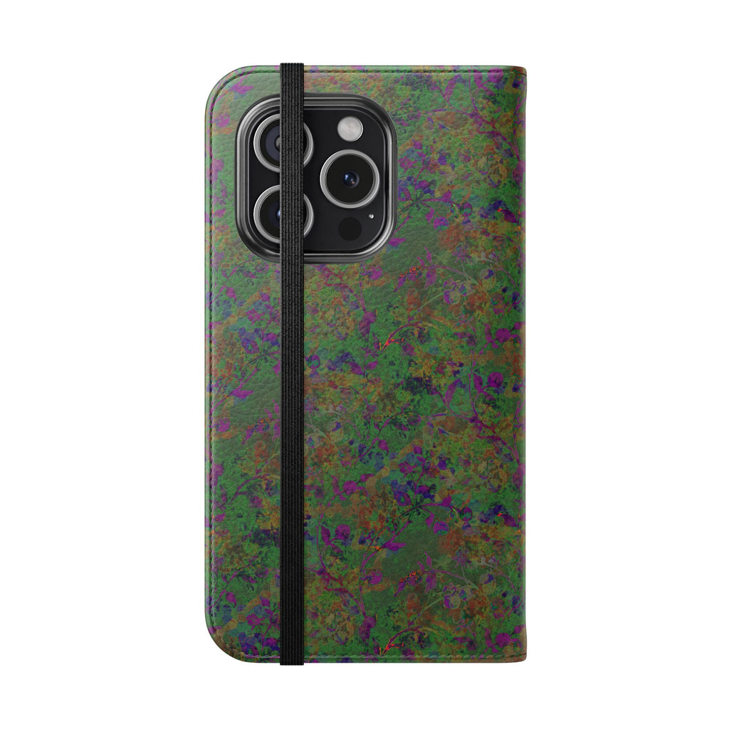 iPhone 15 Flip Case - Hidden Weave Series V3 No.24