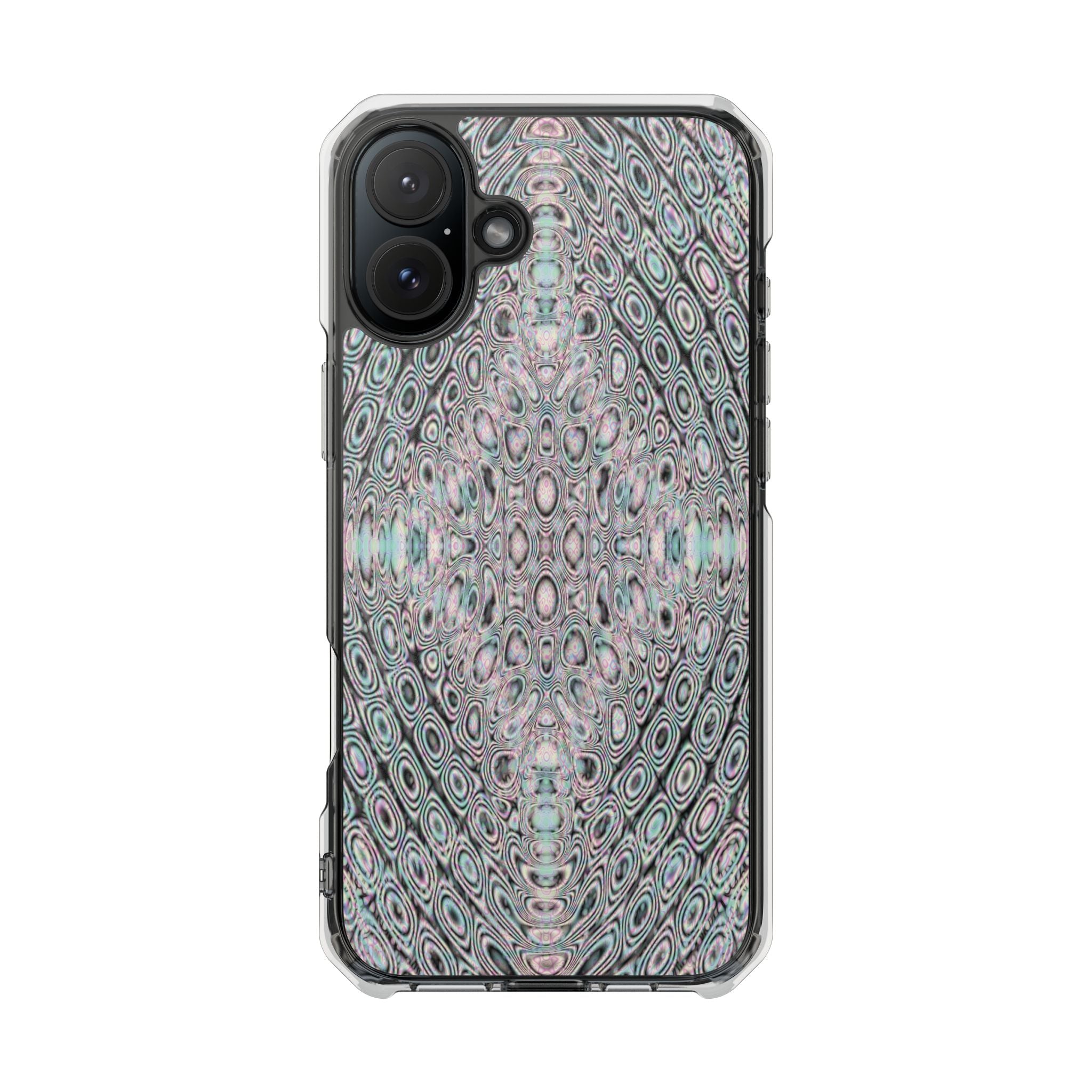 iPhone 16 Magnetic Clear Impact Case - DMT Seer No.13